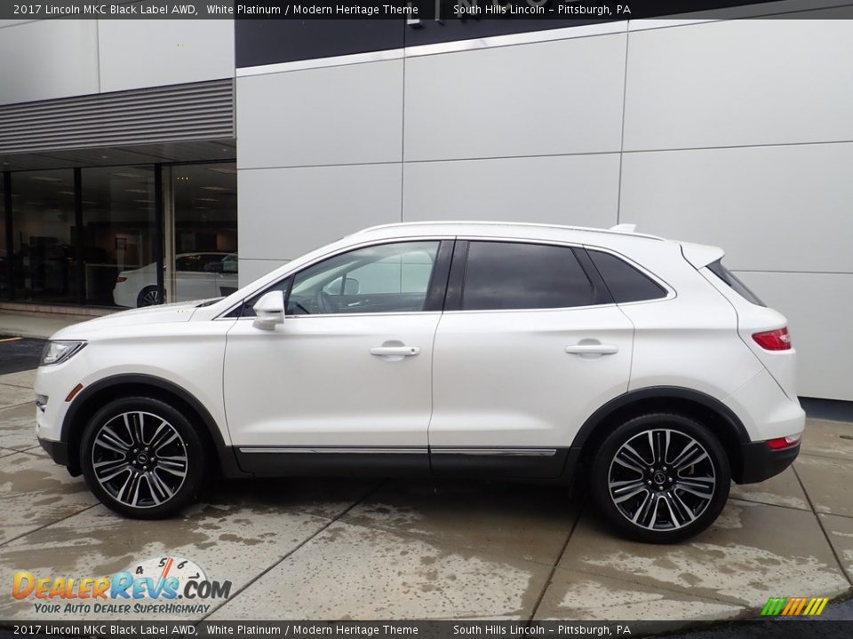 White Platinum 2017 Lincoln MKC Black Label AWD Photo #2