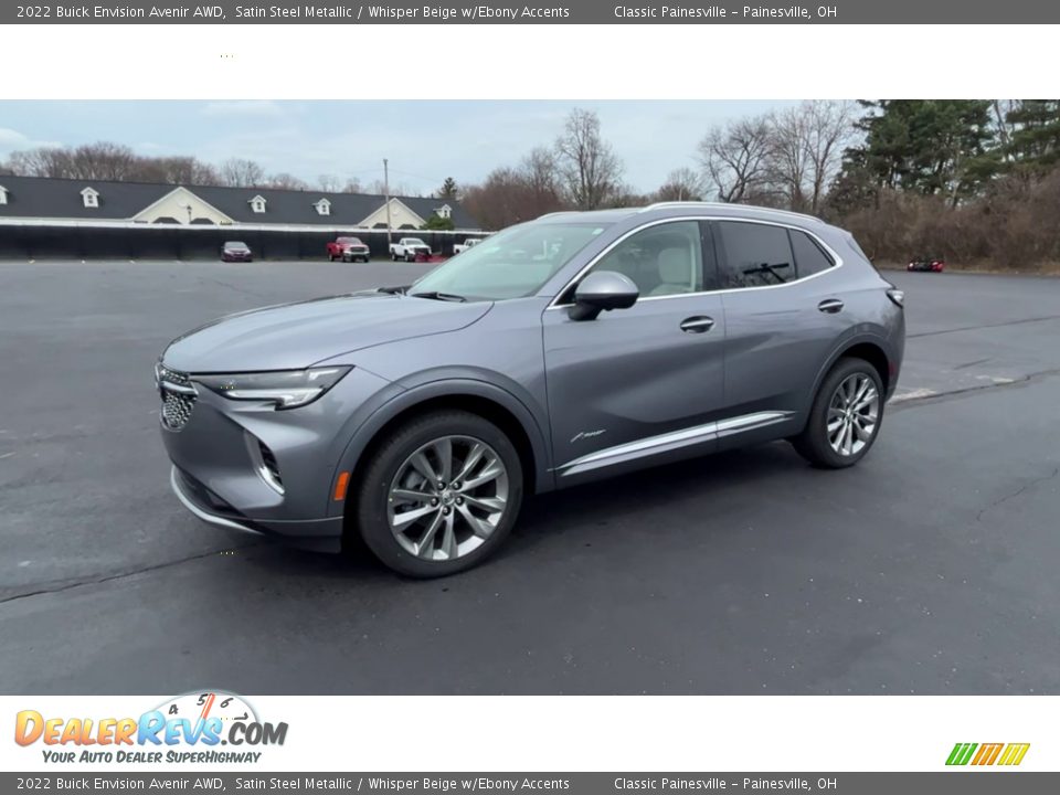 Front 3/4 View of 2022 Buick Envision Avenir AWD Photo #4