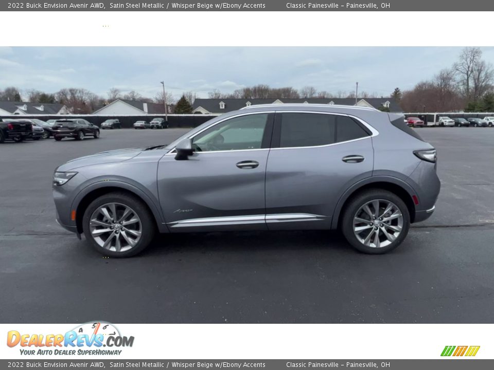 Satin Steel Metallic 2022 Buick Envision Avenir AWD Photo #5