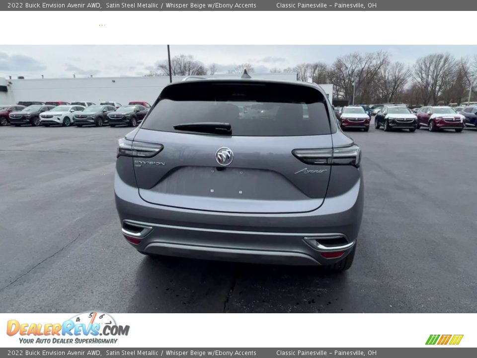 2022 Buick Envision Avenir AWD Satin Steel Metallic / Whisper Beige w/Ebony Accents Photo #7