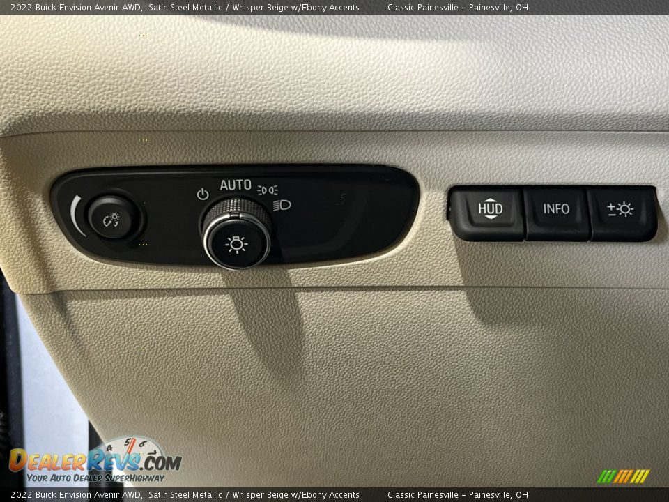 2022 Buick Envision Avenir AWD Satin Steel Metallic / Whisper Beige w/Ebony Accents Photo #18