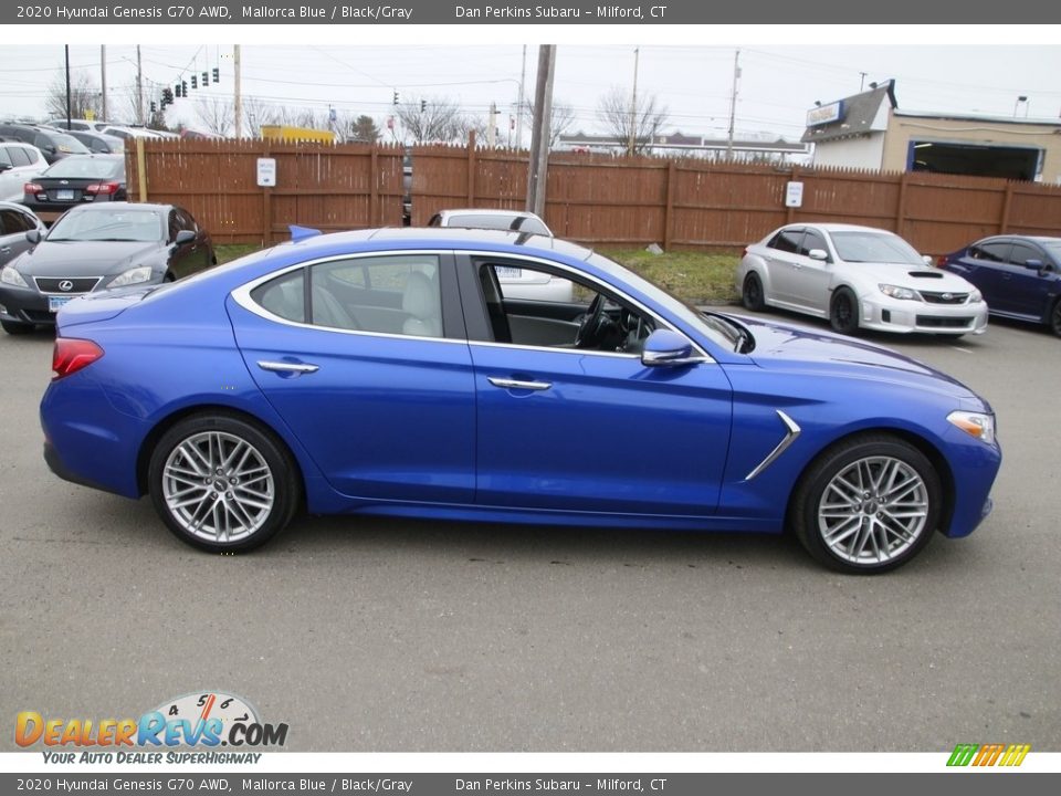Mallorca Blue 2020 Hyundai Genesis G70 AWD Photo #4