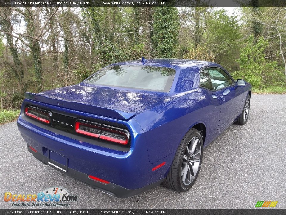 2022 Dodge Challenger R/T Indigo Blue / Black Photo #6