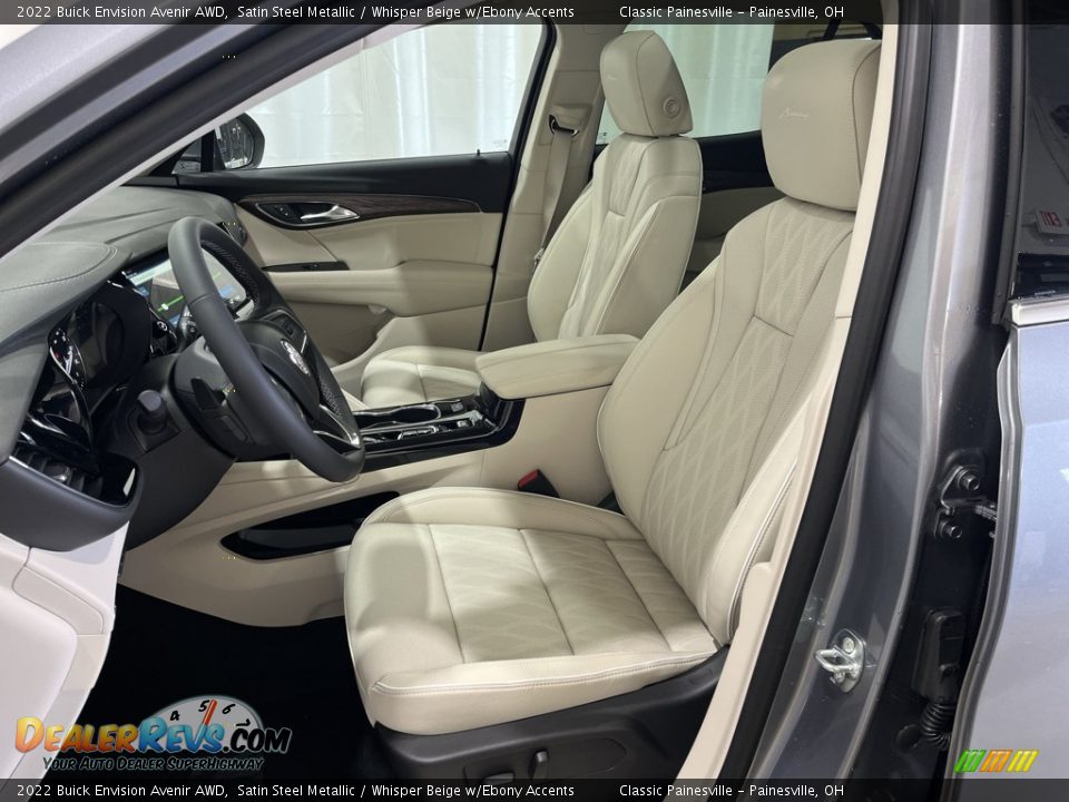 2022 Buick Envision Avenir AWD Satin Steel Metallic / Whisper Beige w/Ebony Accents Photo #20