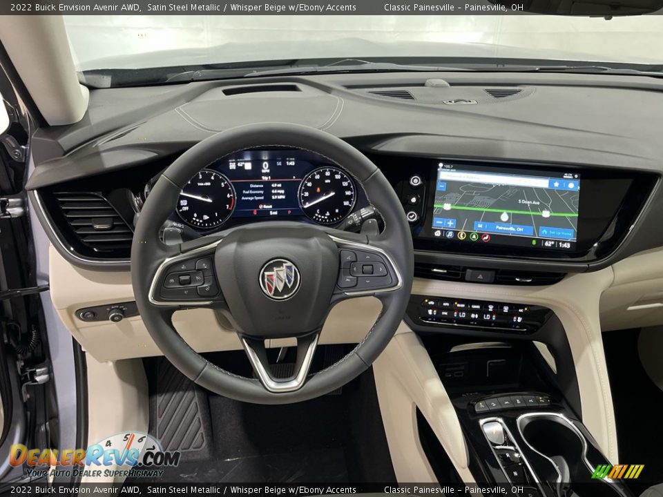 Dashboard of 2022 Buick Envision Avenir AWD Photo #21