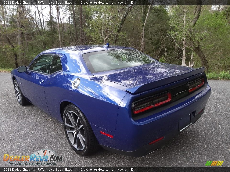 2022 Dodge Challenger R/T Indigo Blue / Black Photo #8