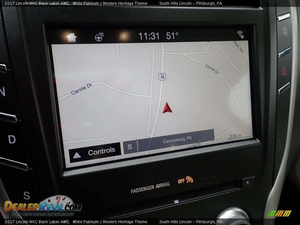 Navigation of 2017 Lincoln MKC Black Label AWD Photo #21