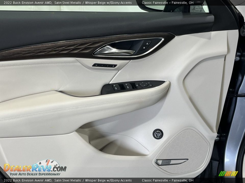 2022 Buick Envision Avenir AWD Satin Steel Metallic / Whisper Beige w/Ebony Accents Photo #23