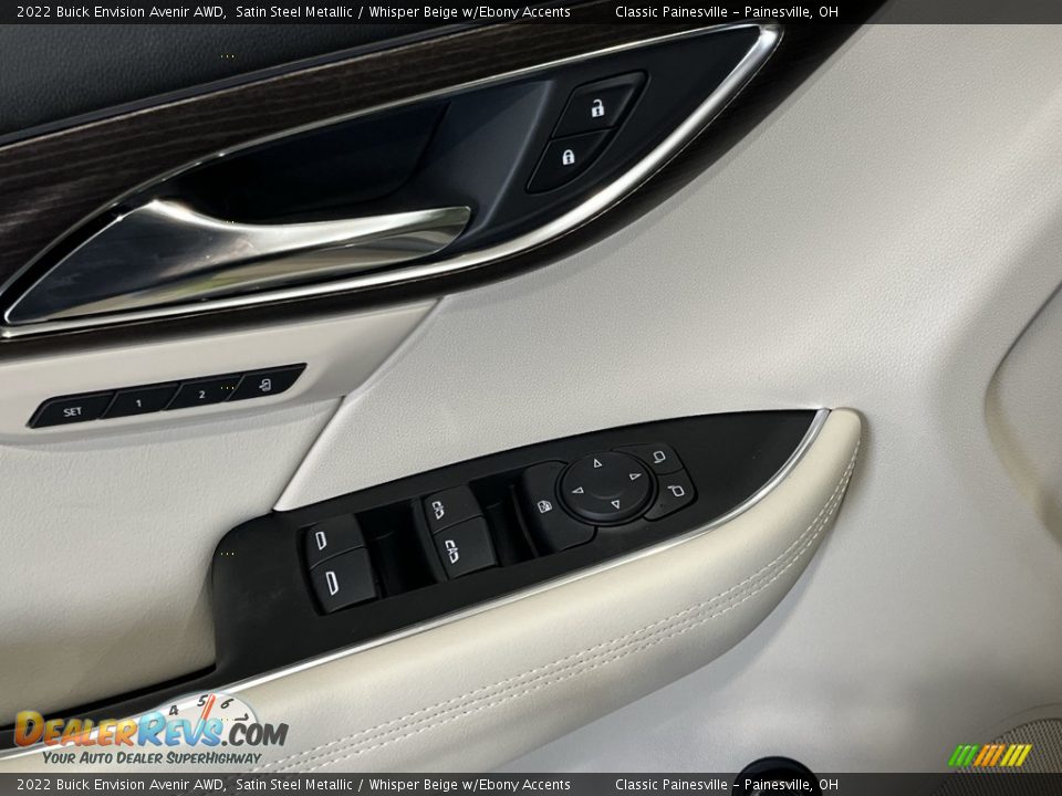 2022 Buick Envision Avenir AWD Satin Steel Metallic / Whisper Beige w/Ebony Accents Photo #24
