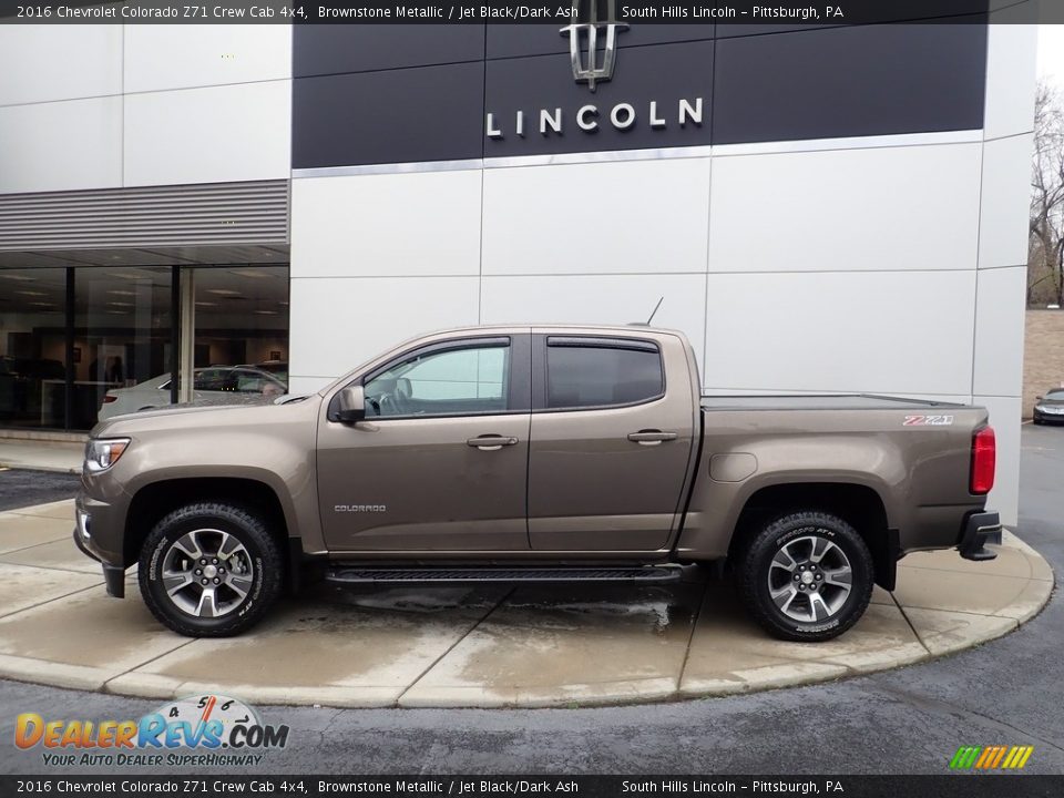 Brownstone Metallic 2016 Chevrolet Colorado Z71 Crew Cab 4x4 Photo #2