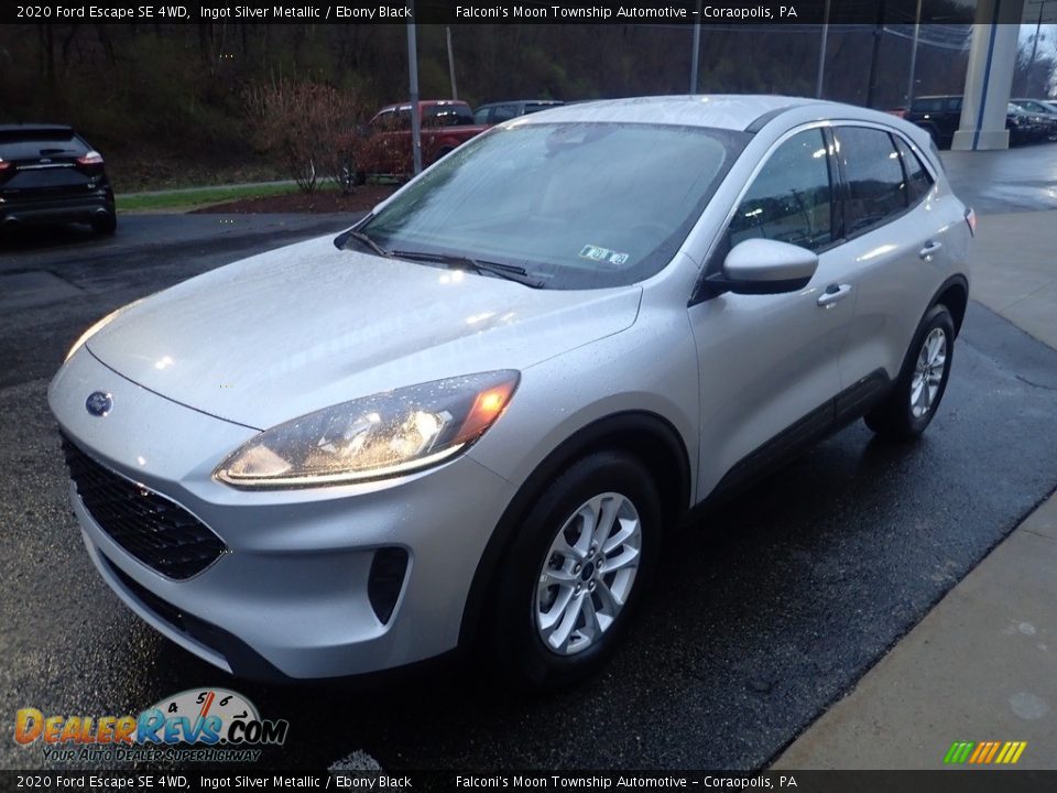 2020 Ford Escape SE 4WD Ingot Silver Metallic / Ebony Black Photo #7