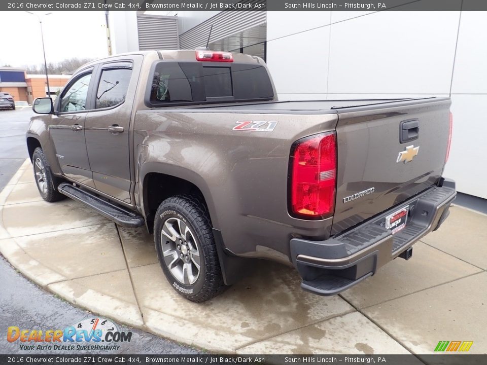 2016 Chevrolet Colorado Z71 Crew Cab 4x4 Brownstone Metallic / Jet Black/Dark Ash Photo #3