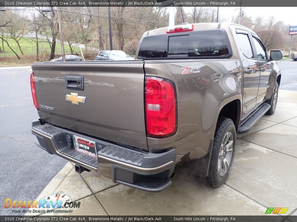 2016 Chevrolet Colorado Z71 Crew Cab 4x4 Brownstone Metallic / Jet Black/Dark Ash Photo #5