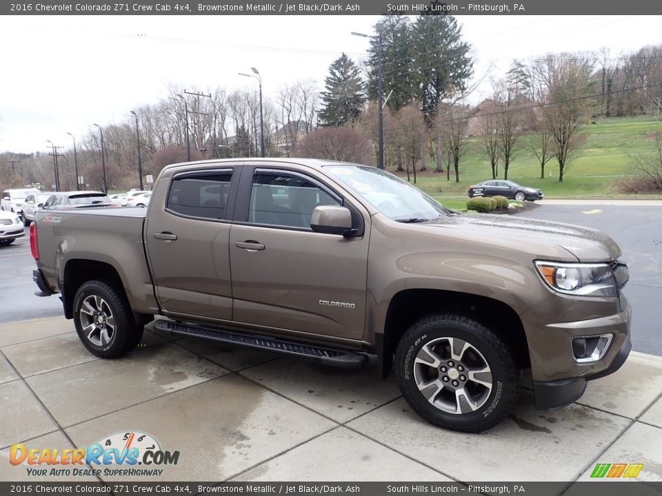 2016 Chevrolet Colorado Z71 Crew Cab 4x4 Brownstone Metallic / Jet Black/Dark Ash Photo #6