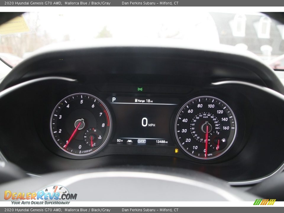 2020 Hyundai Genesis G70 AWD Gauges Photo #18
