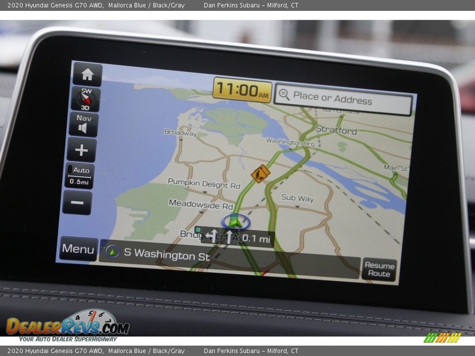 Navigation of 2020 Hyundai Genesis G70 AWD Photo #20