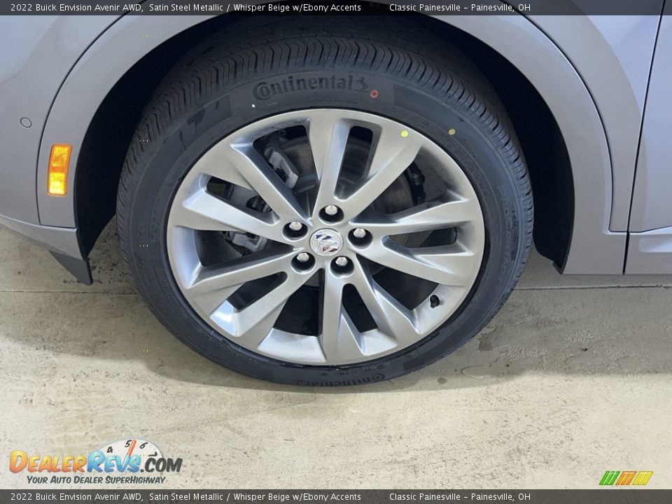 2022 Buick Envision Avenir AWD Satin Steel Metallic / Whisper Beige w/Ebony Accents Photo #34