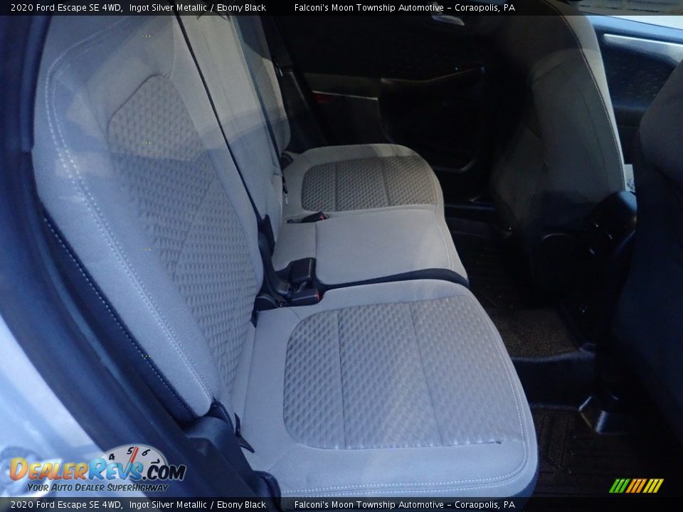 2020 Ford Escape SE 4WD Ingot Silver Metallic / Ebony Black Photo #16