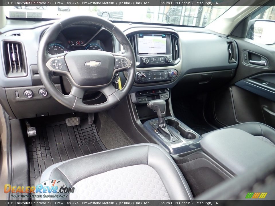 2016 Chevrolet Colorado Z71 Crew Cab 4x4 Brownstone Metallic / Jet Black/Dark Ash Photo #17