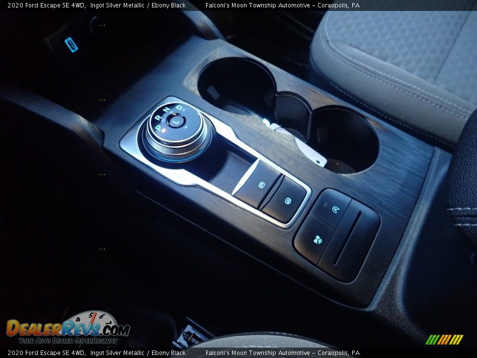 2020 Ford Escape SE 4WD Ingot Silver Metallic / Ebony Black Photo #25