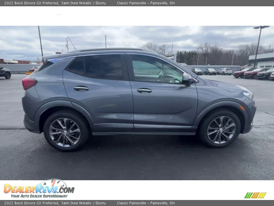 Satin Steel Metallic 2022 Buick Encore GX Preferred Photo #9