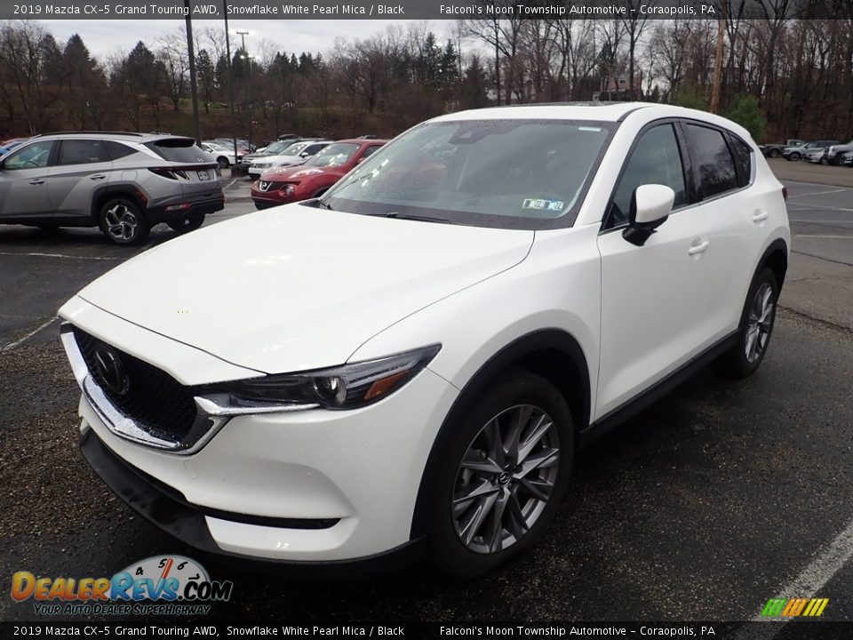 2019 Mazda CX-5 Grand Touring AWD Snowflake White Pearl Mica / Black Photo #1