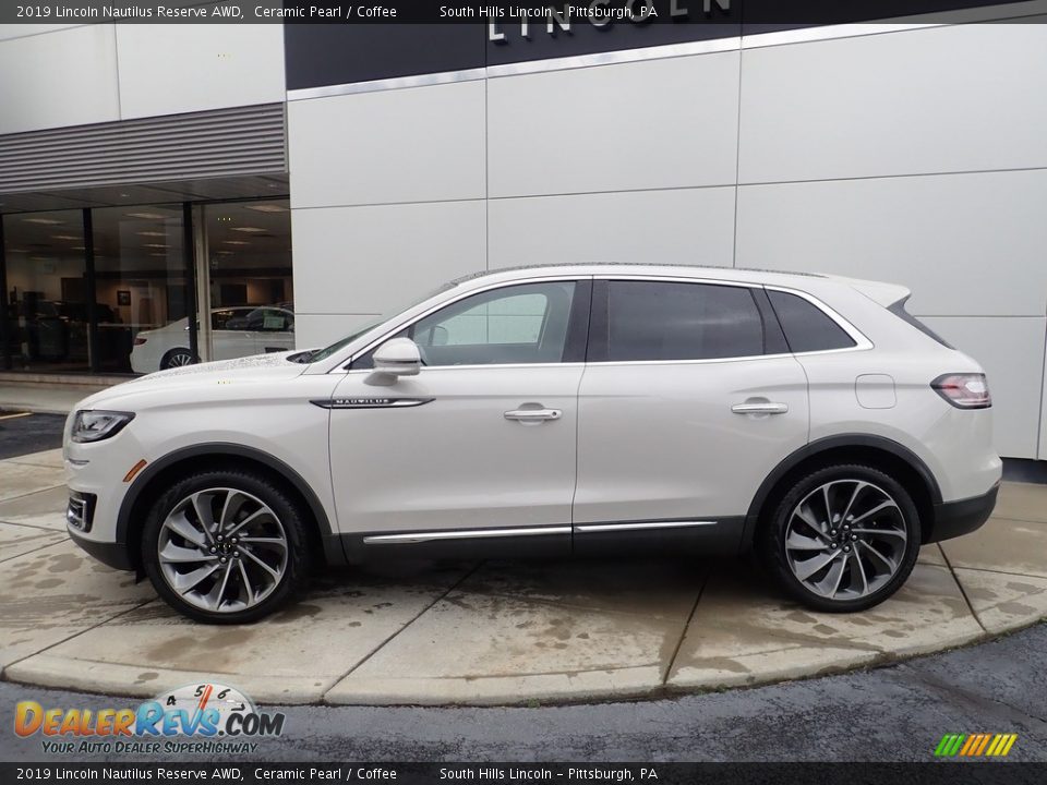 Ceramic Pearl 2019 Lincoln Nautilus Reserve AWD Photo #2