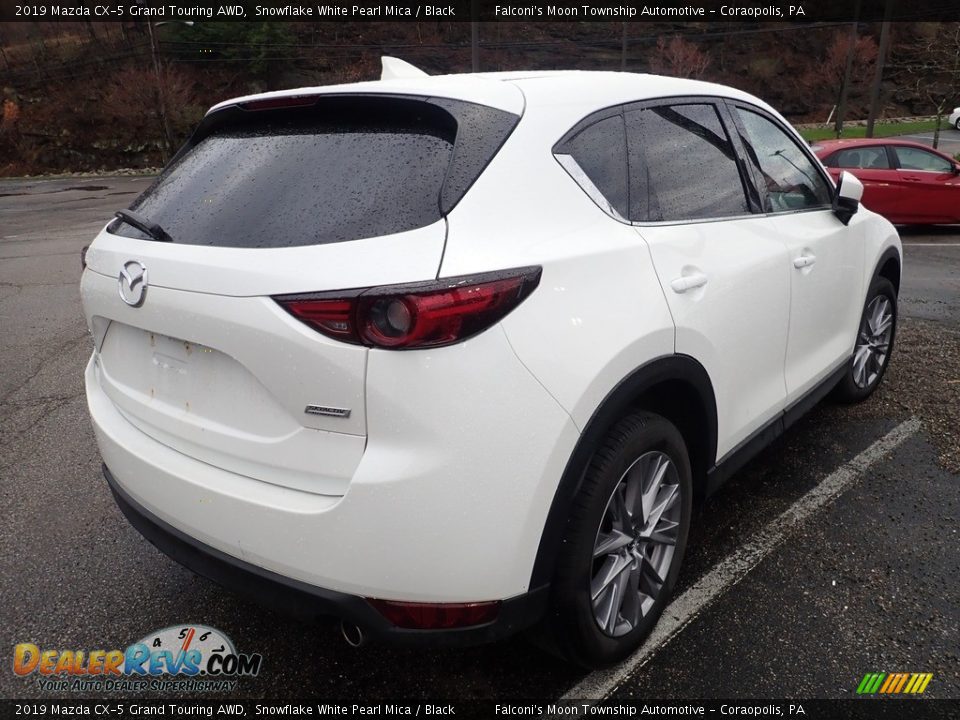 2019 Mazda CX-5 Grand Touring AWD Snowflake White Pearl Mica / Black Photo #4