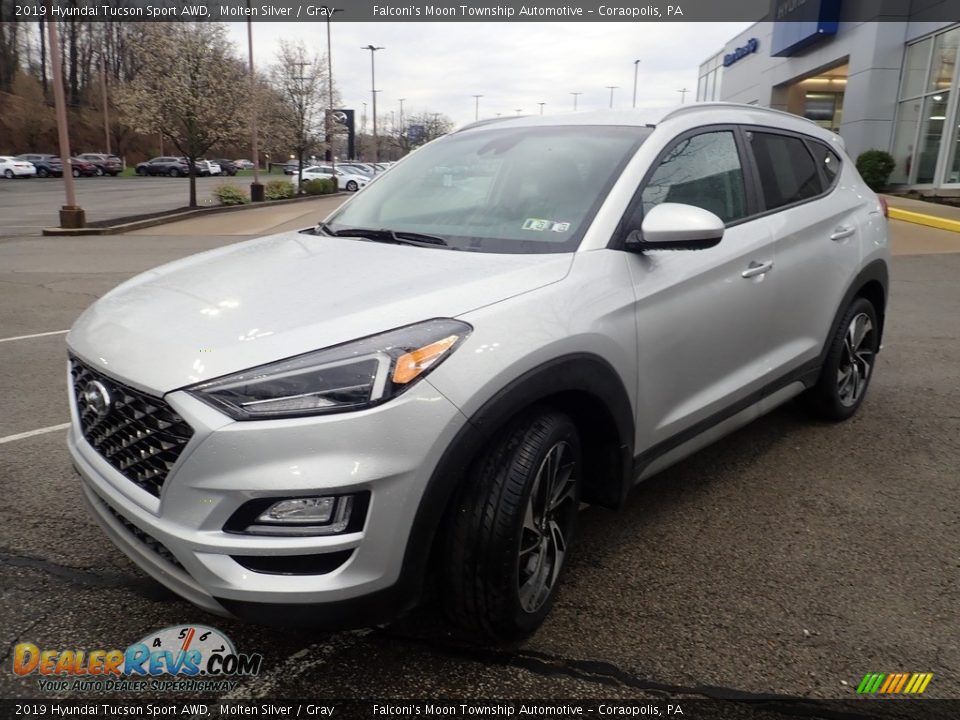2019 Hyundai Tucson Sport AWD Molten Silver / Gray Photo #1