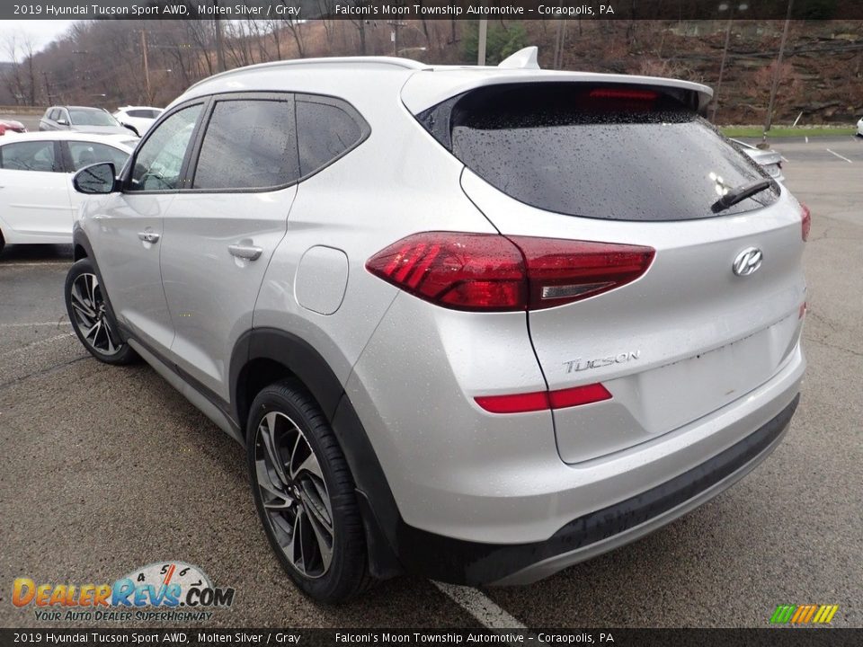 2019 Hyundai Tucson Sport AWD Molten Silver / Gray Photo #2