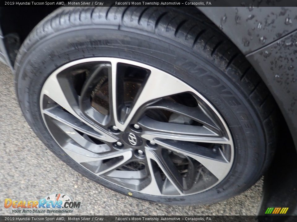 2019 Hyundai Tucson Sport AWD Molten Silver / Gray Photo #5