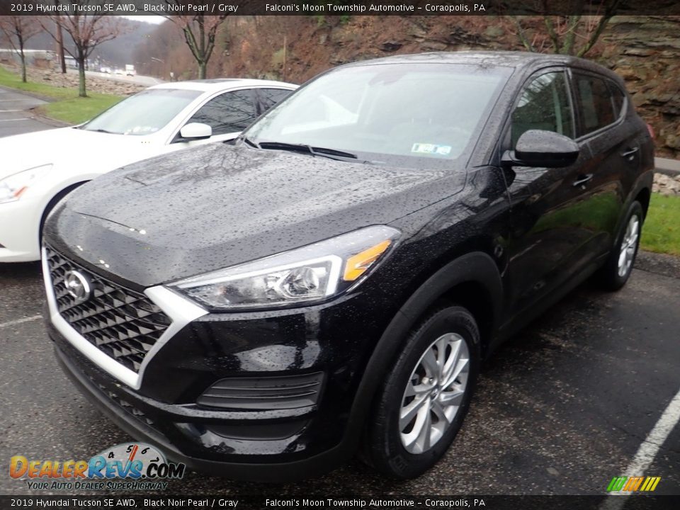 2019 Hyundai Tucson SE AWD Black Noir Pearl / Gray Photo #1