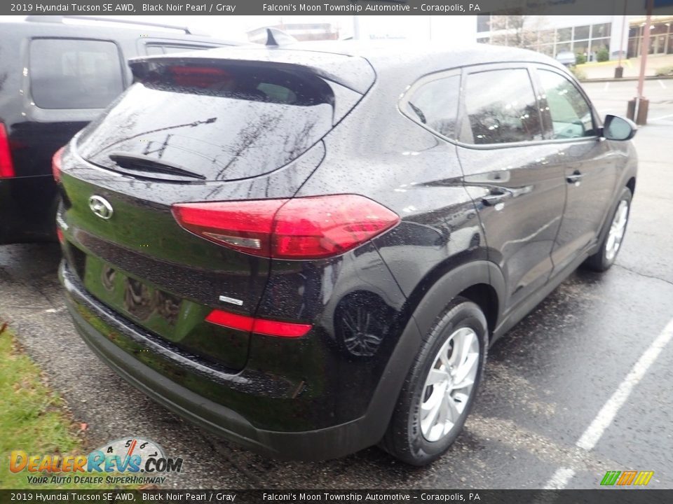 2019 Hyundai Tucson SE AWD Black Noir Pearl / Gray Photo #3