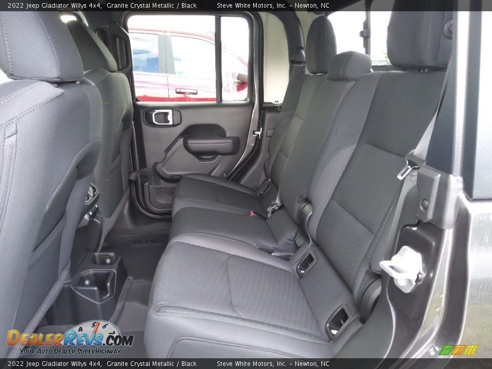 2022 Jeep Gladiator Willys 4x4 Granite Crystal Metallic / Black Photo #14