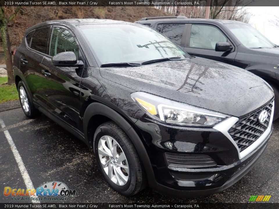 2019 Hyundai Tucson SE AWD Black Noir Pearl / Gray Photo #4