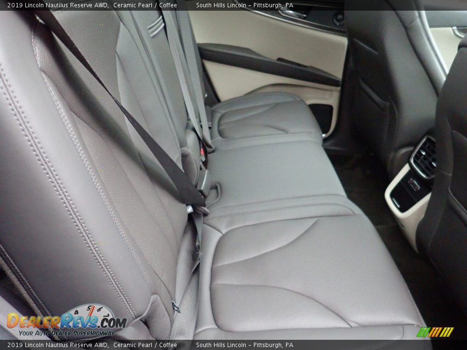 Rear Seat of 2019 Lincoln Nautilus Reserve AWD Photo #14