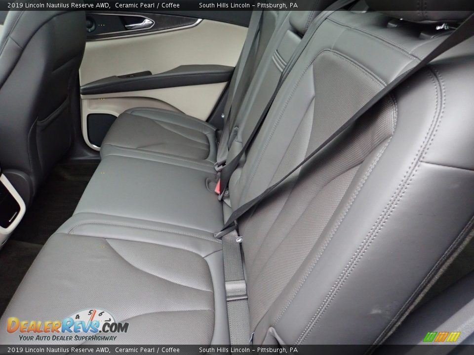 Rear Seat of 2019 Lincoln Nautilus Reserve AWD Photo #16