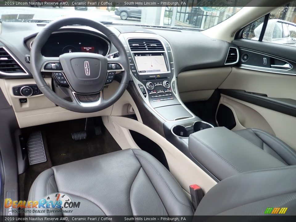 Coffee Interior - 2019 Lincoln Nautilus Reserve AWD Photo #17