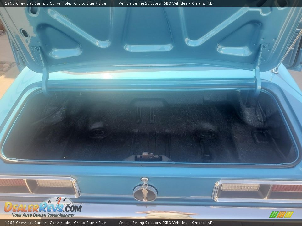 1968 Chevrolet Camaro Convertible Trunk Photo #6