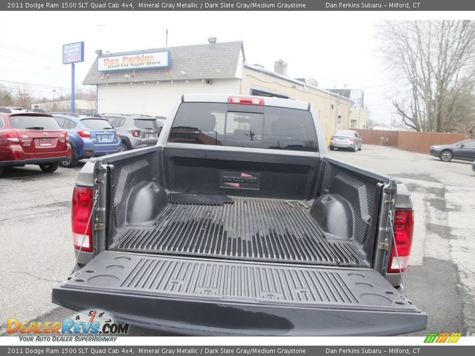 2011 Dodge Ram 1500 SLT Quad Cab 4x4 Mineral Gray Metallic / Dark Slate Gray/Medium Graystone Photo #13