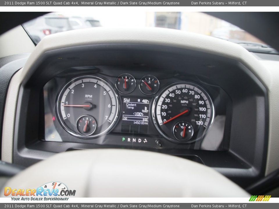 2011 Dodge Ram 1500 SLT Quad Cab 4x4 Mineral Gray Metallic / Dark Slate Gray/Medium Graystone Photo #17