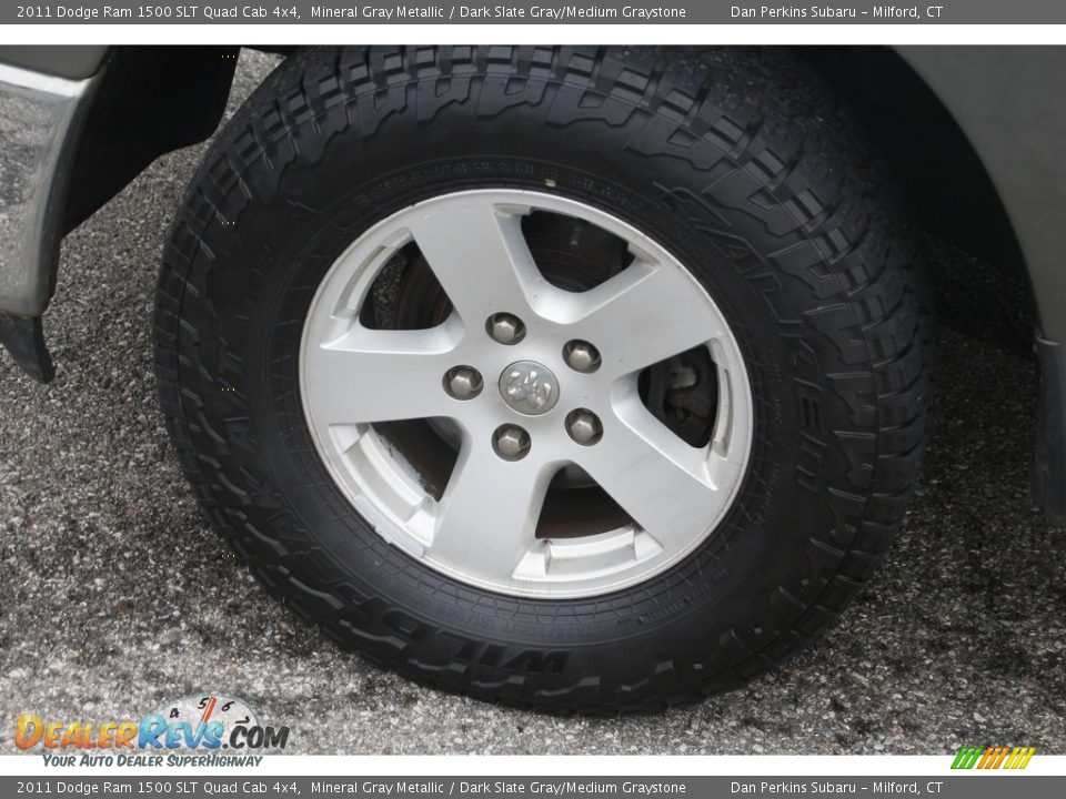 2011 Dodge Ram 1500 SLT Quad Cab 4x4 Mineral Gray Metallic / Dark Slate Gray/Medium Graystone Photo #19