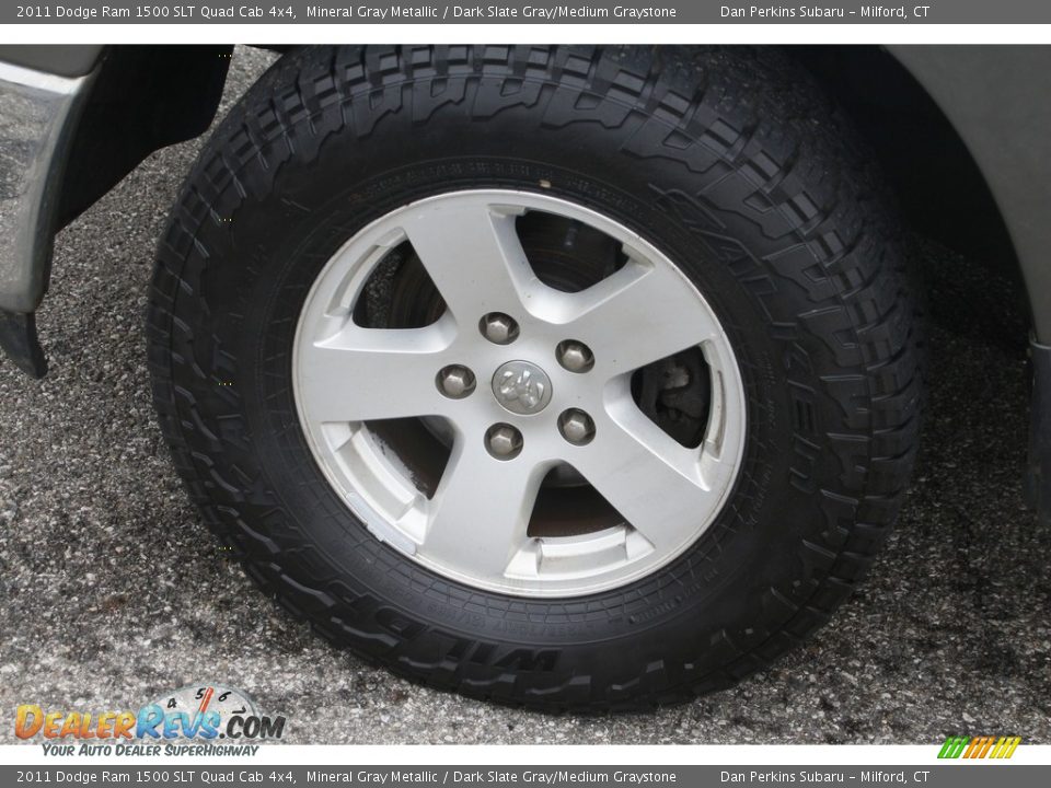 2011 Dodge Ram 1500 SLT Quad Cab 4x4 Mineral Gray Metallic / Dark Slate Gray/Medium Graystone Photo #20
