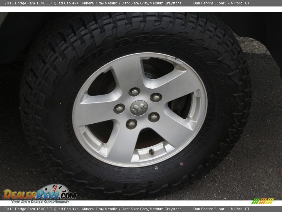 2011 Dodge Ram 1500 SLT Quad Cab 4x4 Mineral Gray Metallic / Dark Slate Gray/Medium Graystone Photo #22
