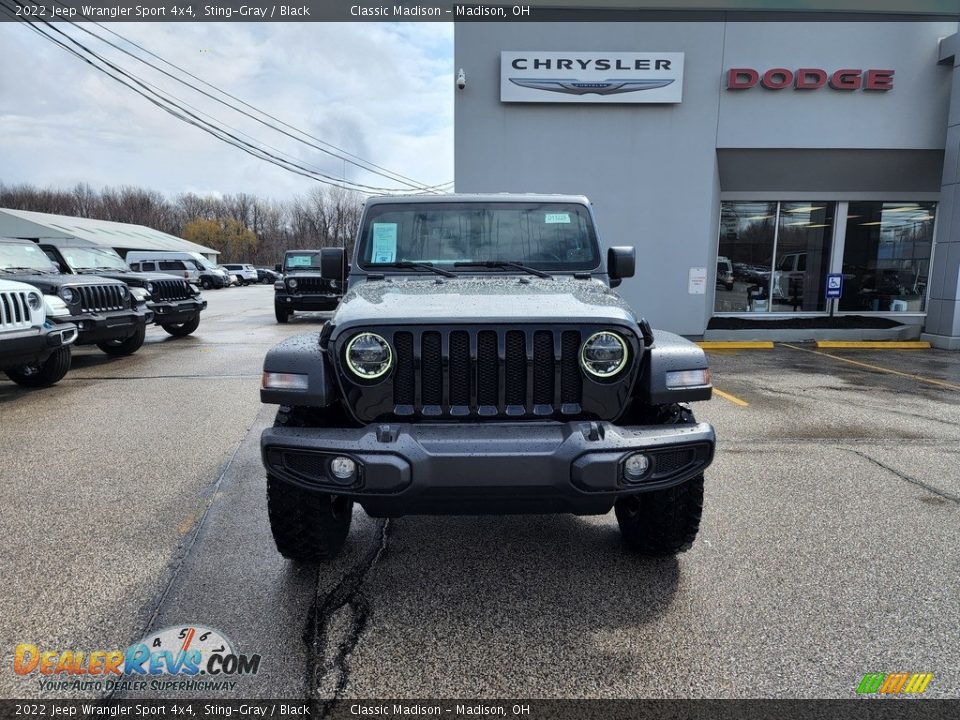 2022 Jeep Wrangler Sport 4x4 Sting-Gray / Black Photo #7