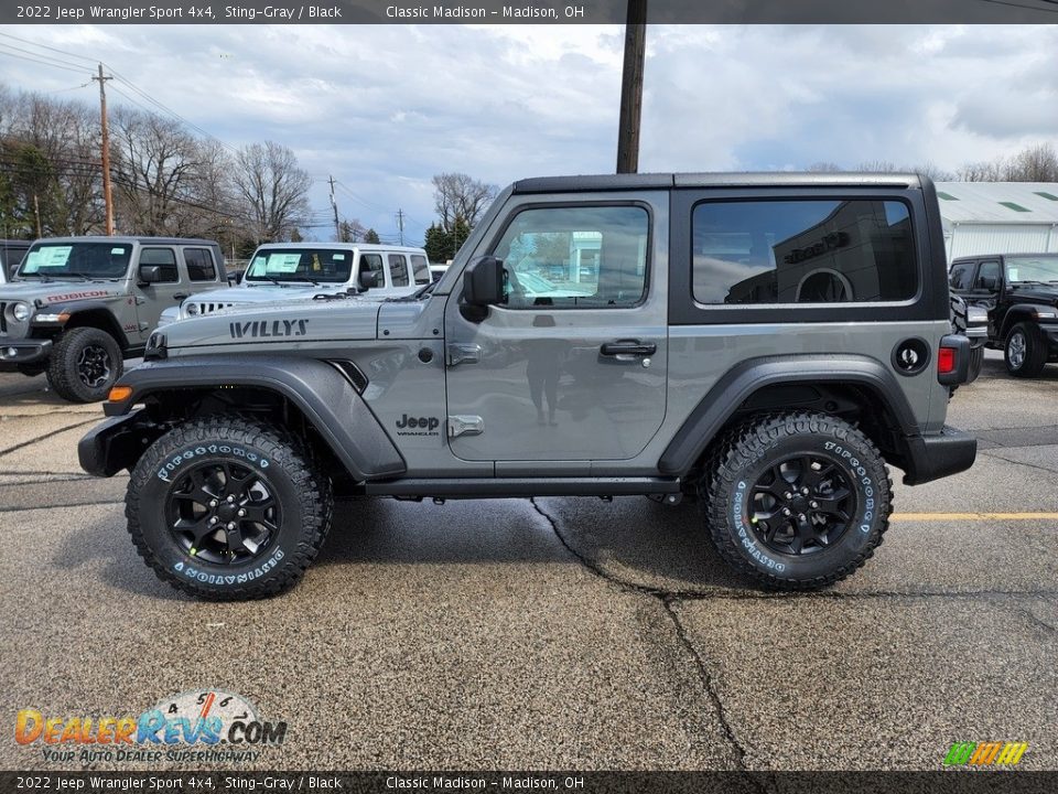 Sting-Gray 2022 Jeep Wrangler Sport 4x4 Photo #8