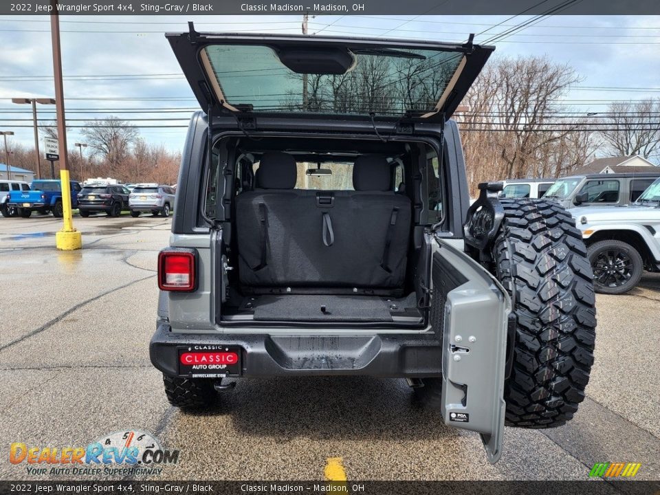 2022 Jeep Wrangler Sport 4x4 Sting-Gray / Black Photo #11