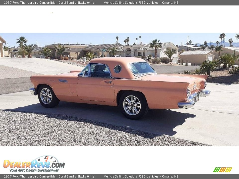 Coral Sand 1957 Ford Thunderbird Convertible Photo #9