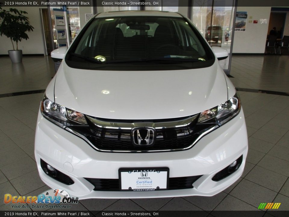2019 Honda Fit EX Platinum White Pearl / Black Photo #2