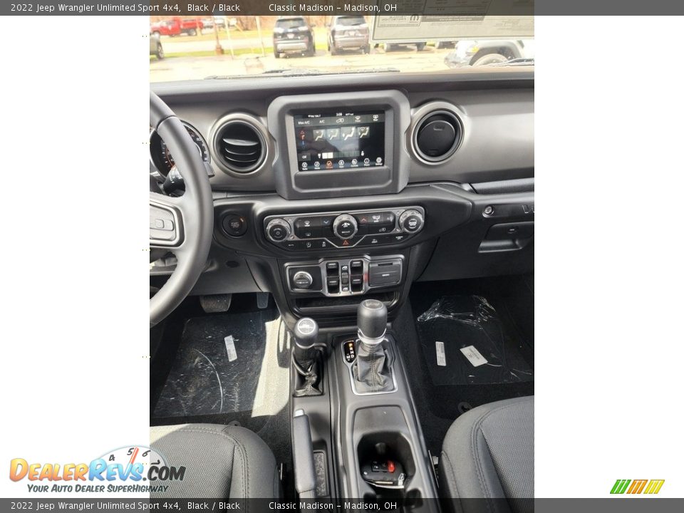 2022 Jeep Wrangler Unlimited Sport 4x4 Black / Black Photo #6